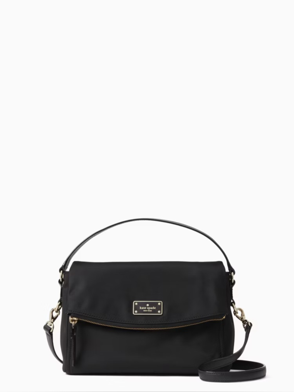 KATE SPADE Blake Nylon and Leather Crossbody